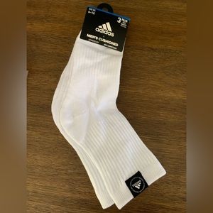 NEW ADIDAS MENS CUSHIONED PACK OF 3 SIZE:6-12